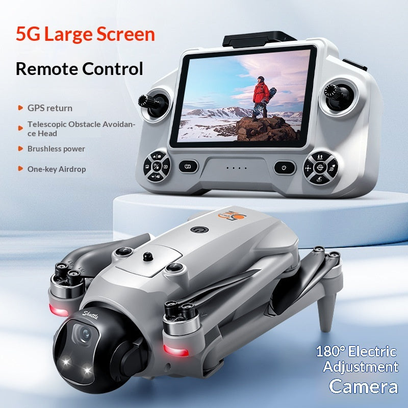 Drone With GPS-enabled Smart Positioning For Aerial Photography by Tech-Home Store