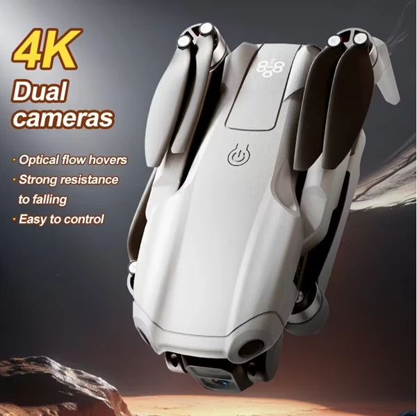 A888 Neo Drone With Dual Camera & Brushless Motor, -Free Quadcopter Suitable For Beginners, One-Click Takeoff/Landing, /, /Outdoor Aerial Shooting, Compatible For & Hobbyists by Tech-Home Store