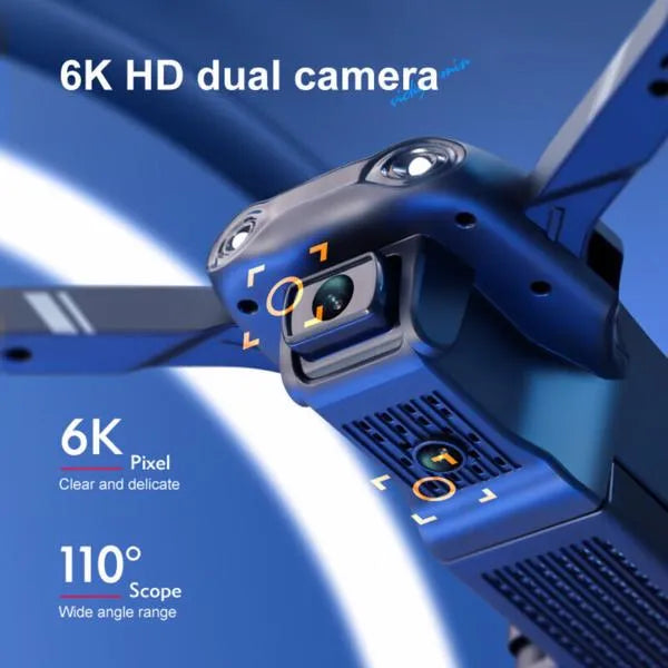 V13 RC Drone 6K HD Dual Camera 3 Battery by Tech-Home Store
