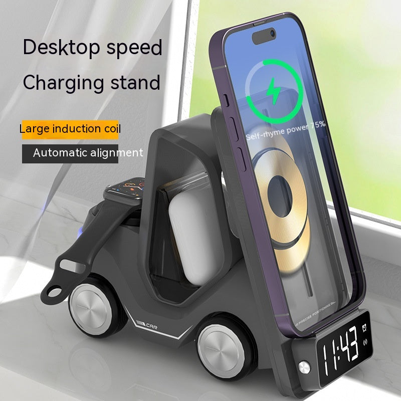 Fork Lift Creative Wireless Fast Charger - 15W Magnetic Qi Charger With QC3.0 Fast Charge by Tech-Home Store