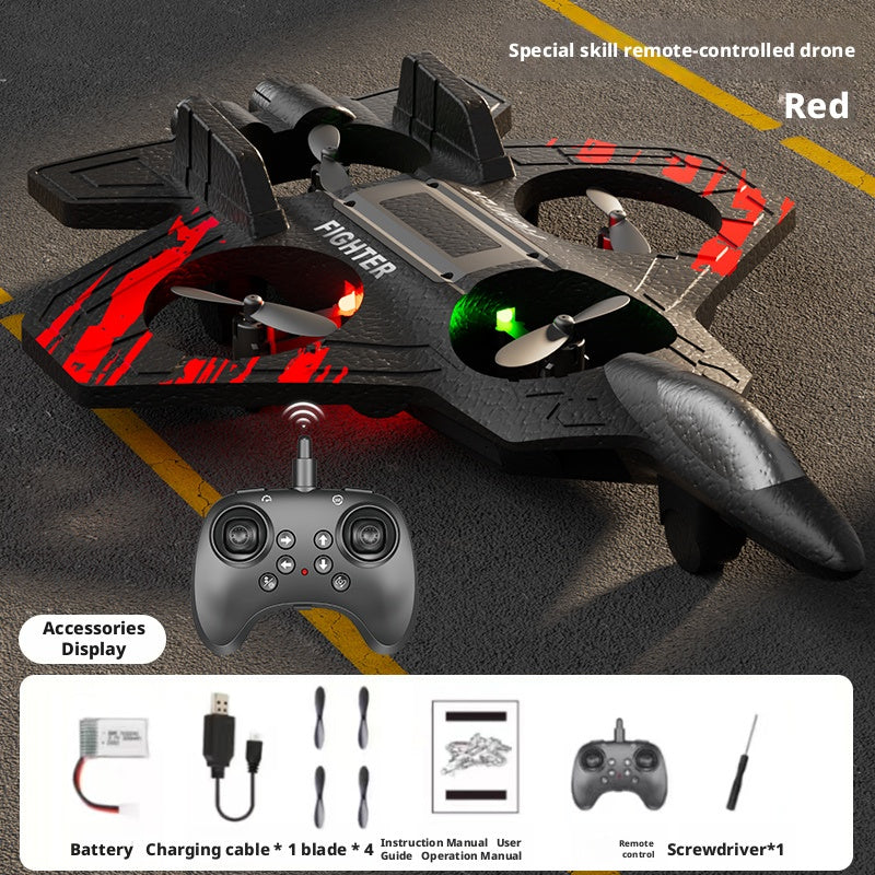 Foam Aircraft - Red - Dual Electric UAV by Tech-Home Store