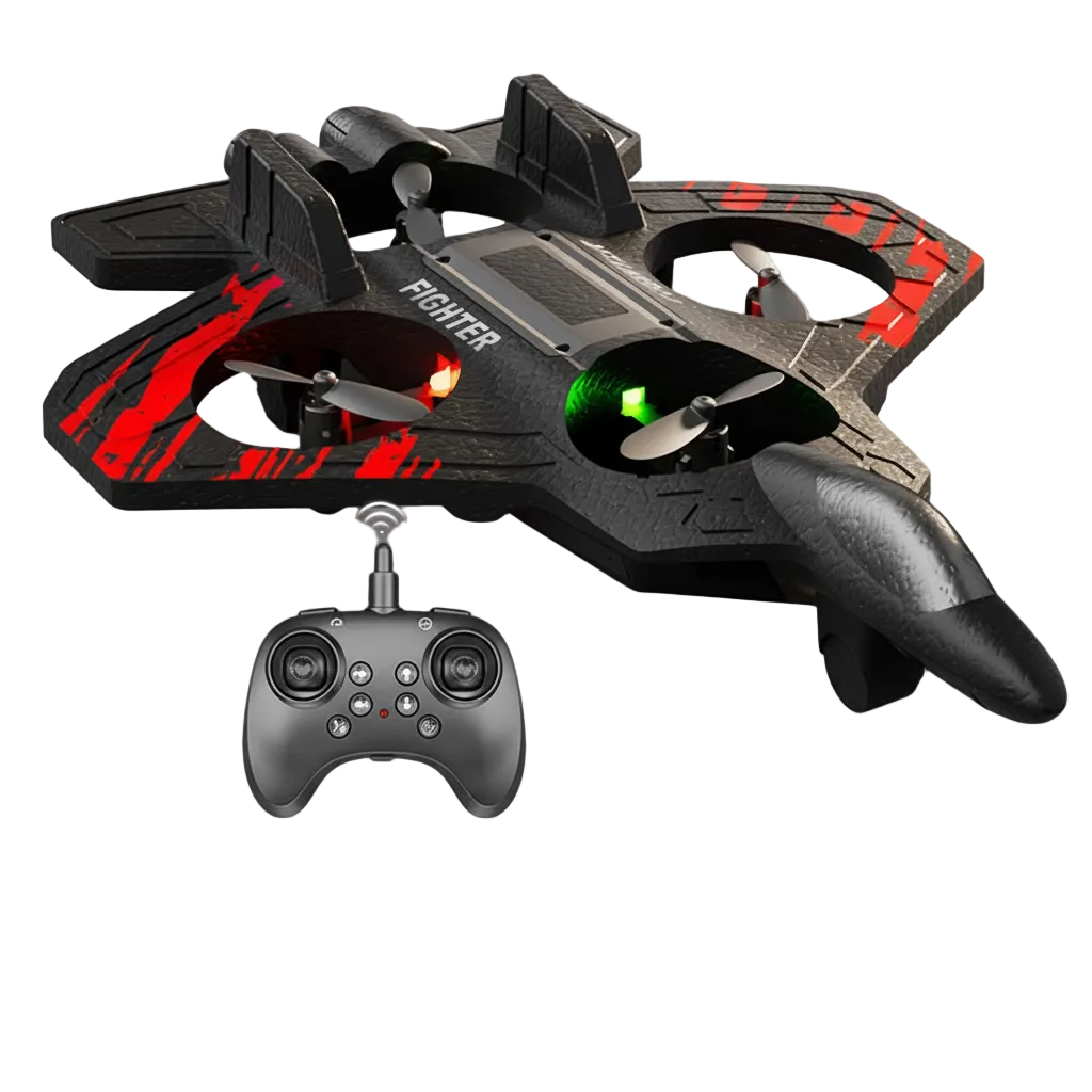 Red Foam Aircraft Dual Electric UAV for Remote Controlled Flight by Tech-Home Store