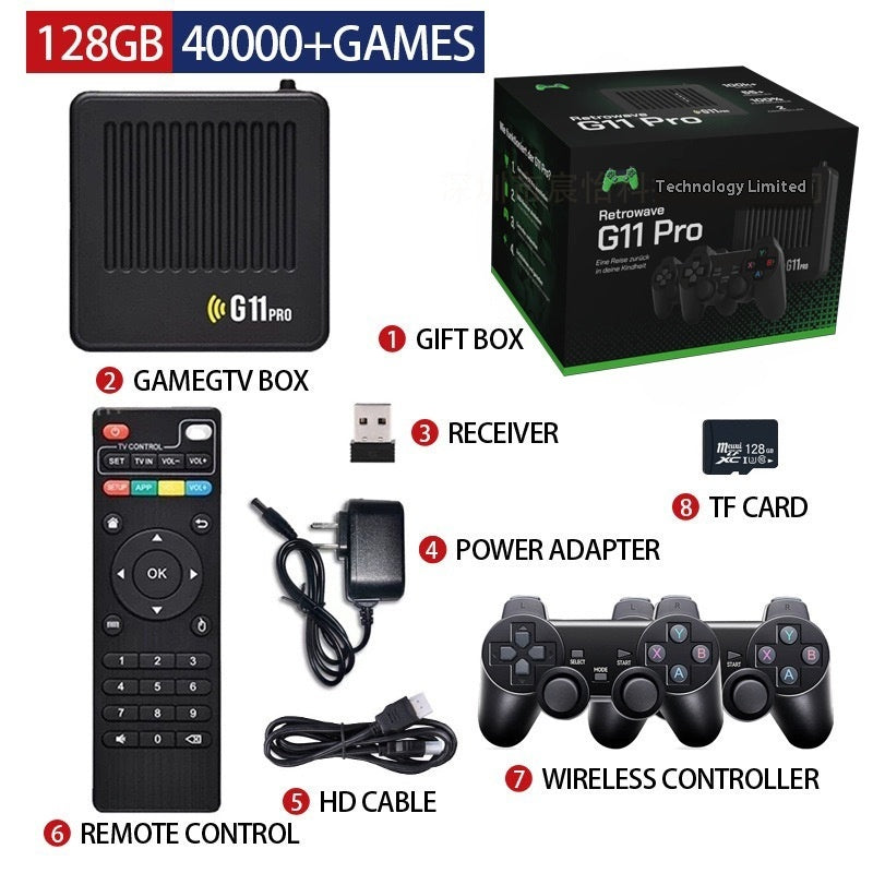 G11 PRO Dual System TV Set-Top Box - Open Source Game Console With Dual OS For Big Screen Family Play by Tech-Home Store