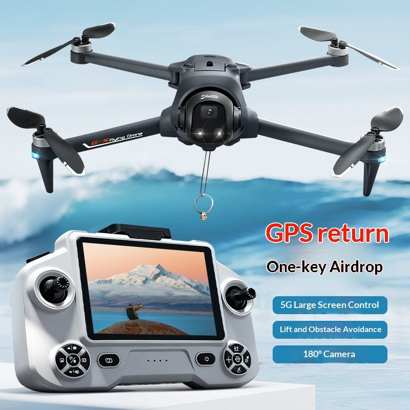 Drone With GPS-enabled Smart Positioning For Aerial Photography by Tech-Home Store
