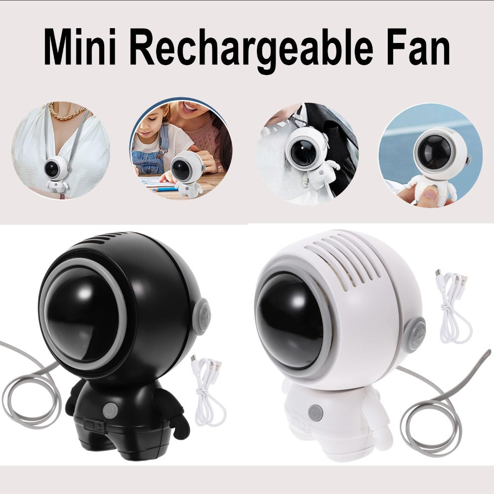 It Is Essential To Keep Cool In Summer, And The Neck Fan Is Suitable For Various Scenes, With Intelligent Wind Adjustment Function, And A Variety Of Styles by Anker