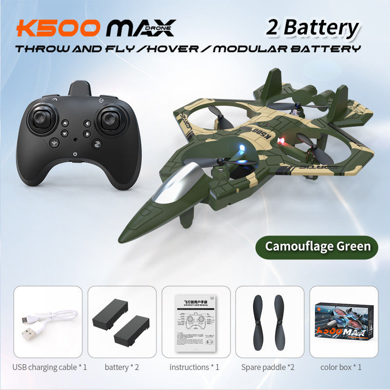 K500 Green Dual Electric Drone by Tech-Home Store