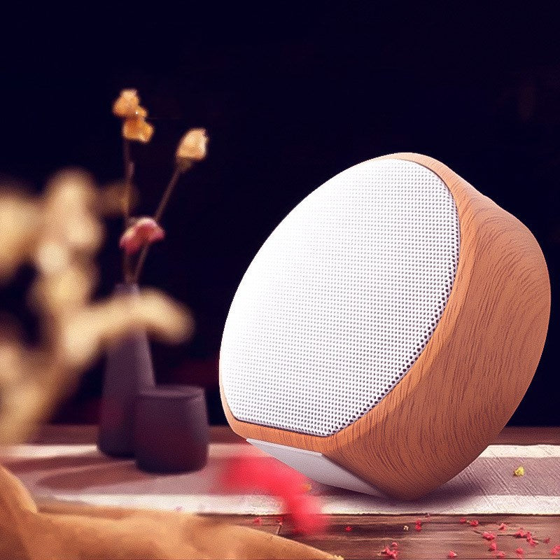 Wood grain bluetooth speaker by Tech-Home Store