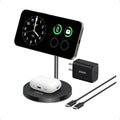 Anker MagGo Wireless Charger 2-in-1 Stand BOA - Fast MagSafe Charging for iPhone 15 Pro and Earbuds by Anker