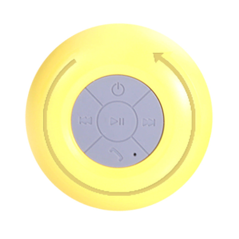 Shower Portable Waterproof Mini Bluetooth Speaker With Big Suction Cup by Tech-Home Store