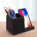 Leather Pen Holder Wireless Charger Wireless Phone Charger And Pen Holder Fast Charging Phone by Tech-Home Store