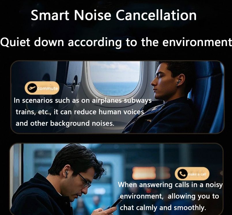 Voxara AI Simultaneous Interpretation Bluetooth Headphones - Real-Time 156-Language Translation by Tech-Home Store