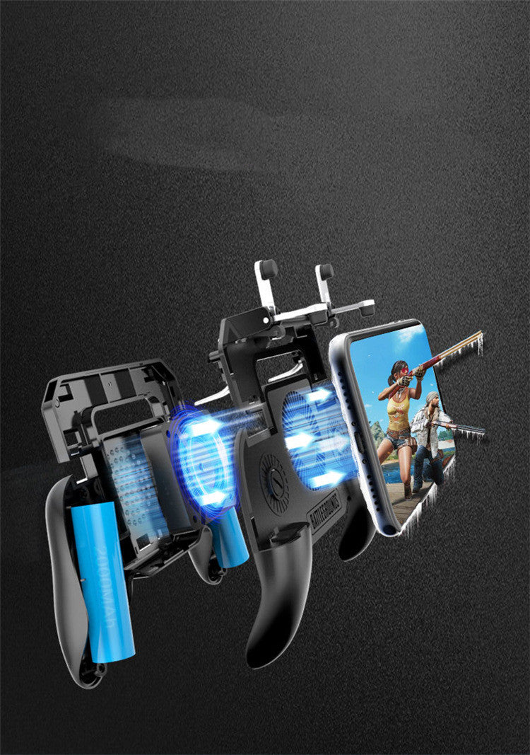 Mobile Gaming Controller With Fan And Power Bank by Tech-Home Store