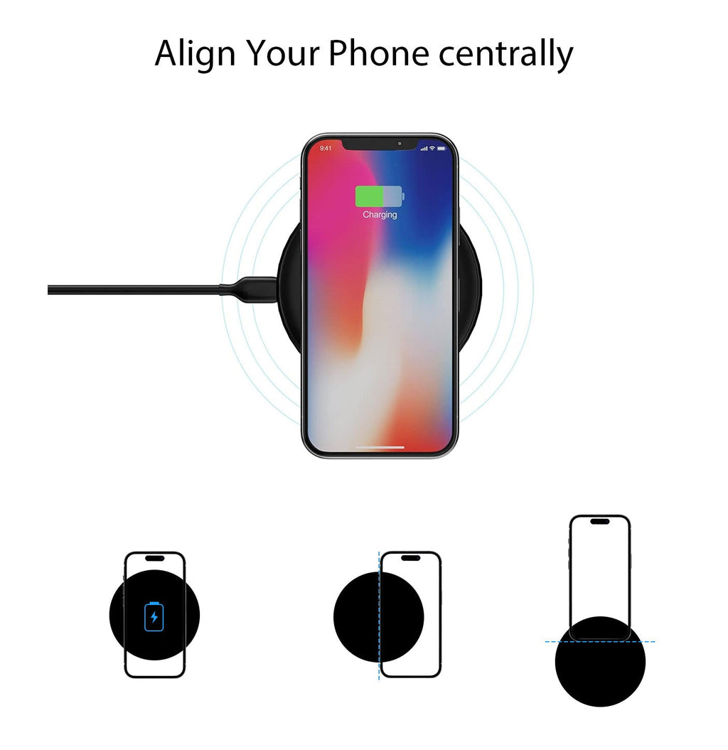 Round Multi-Function Wireless Charger by ATECH