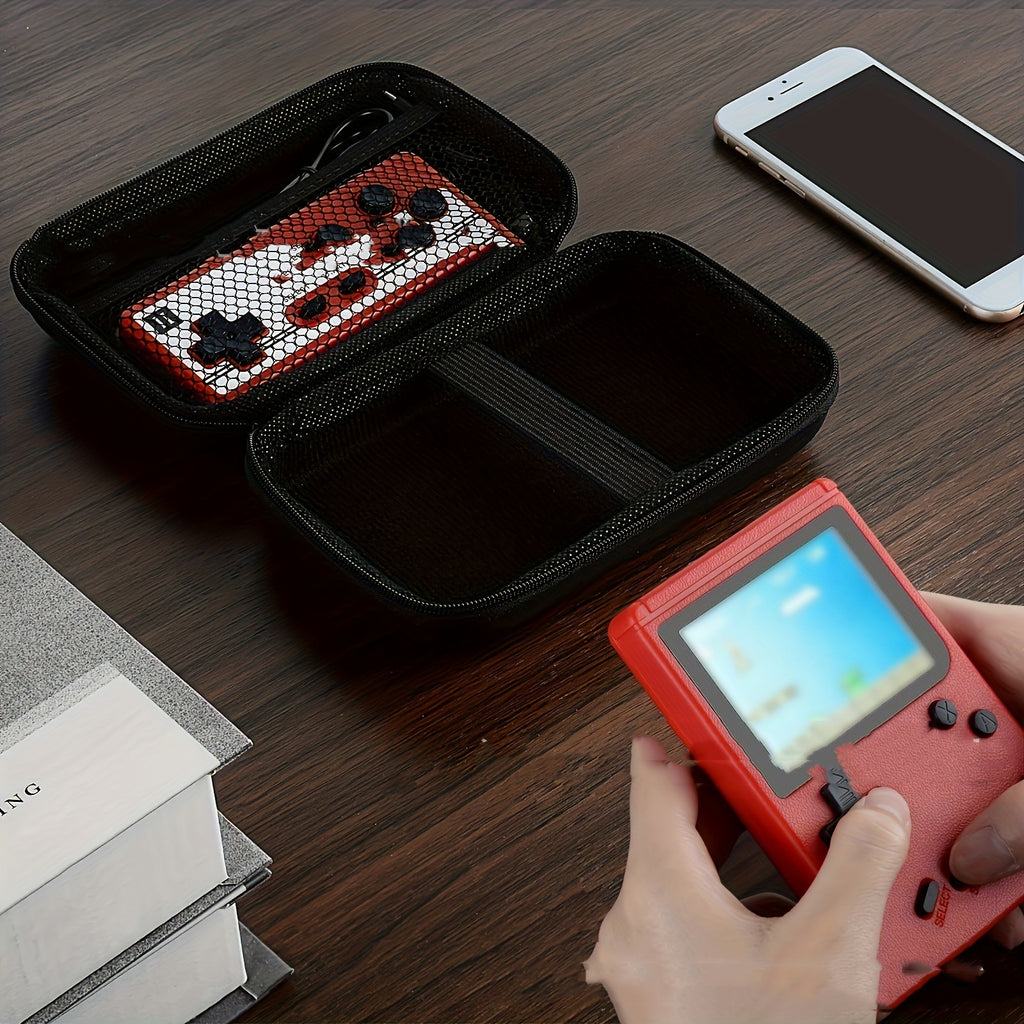 RetroGuard Mini PSP Storage Bag - Durable PU Exterior Case With Carry Handle For Portable Gaming by Tech-Home Store