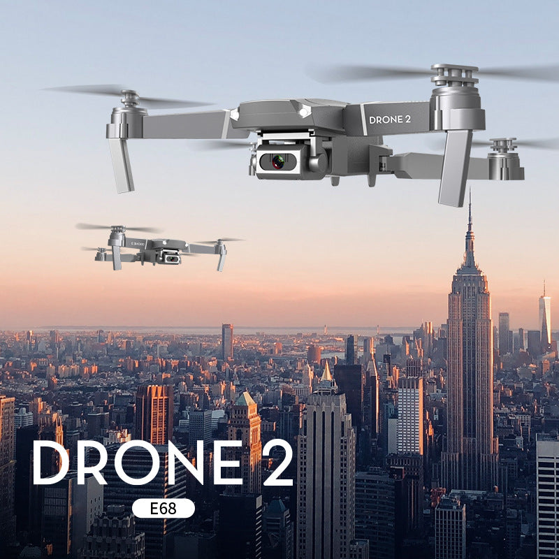 E68 Quadcopter Folding Drone by Tech-Home Store