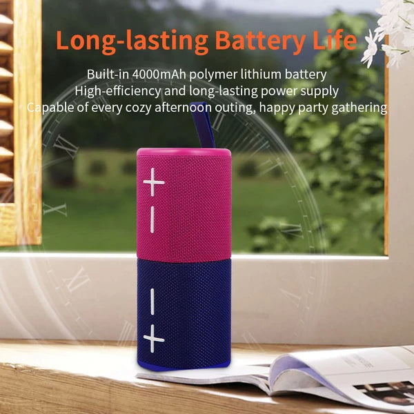 Cyboris S18 2 In 1 Magnetic Split Bluetooth Speaker Waterproof - 360 Surround Sound Or Left Right Stereo by Tech-Home Store