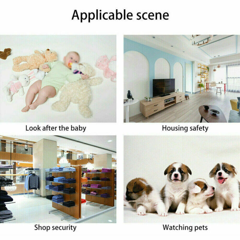 CCTV Camera WiFi 1080P Wireless IR Indoor Outdoor Security Night Vision Home CAM by Tech-Home Store