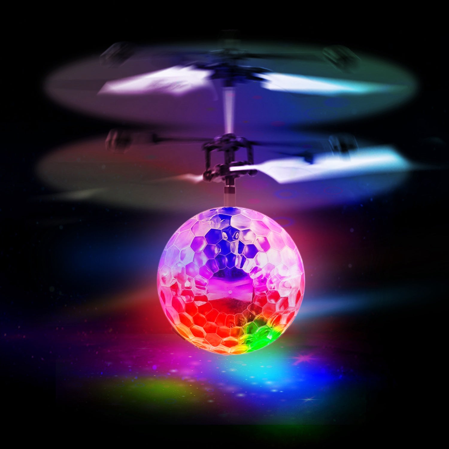 RC Flying Balls Electric Infrared Induction Drone Helicopter Ball LED Light Kids Flying Toy by Tech-Home Store