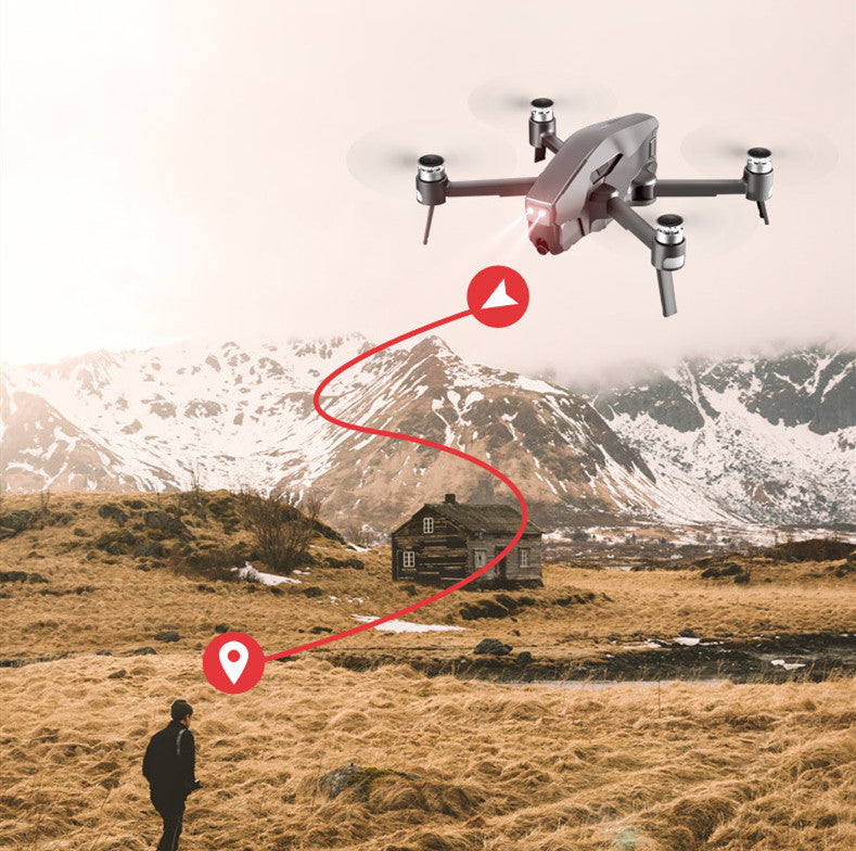 M1 Professional GPS Foldable Drone - 4K Adjustable Camera, GPS Return to Home, Travel-Ready Portable Aerial Kit by Tech-Home Store