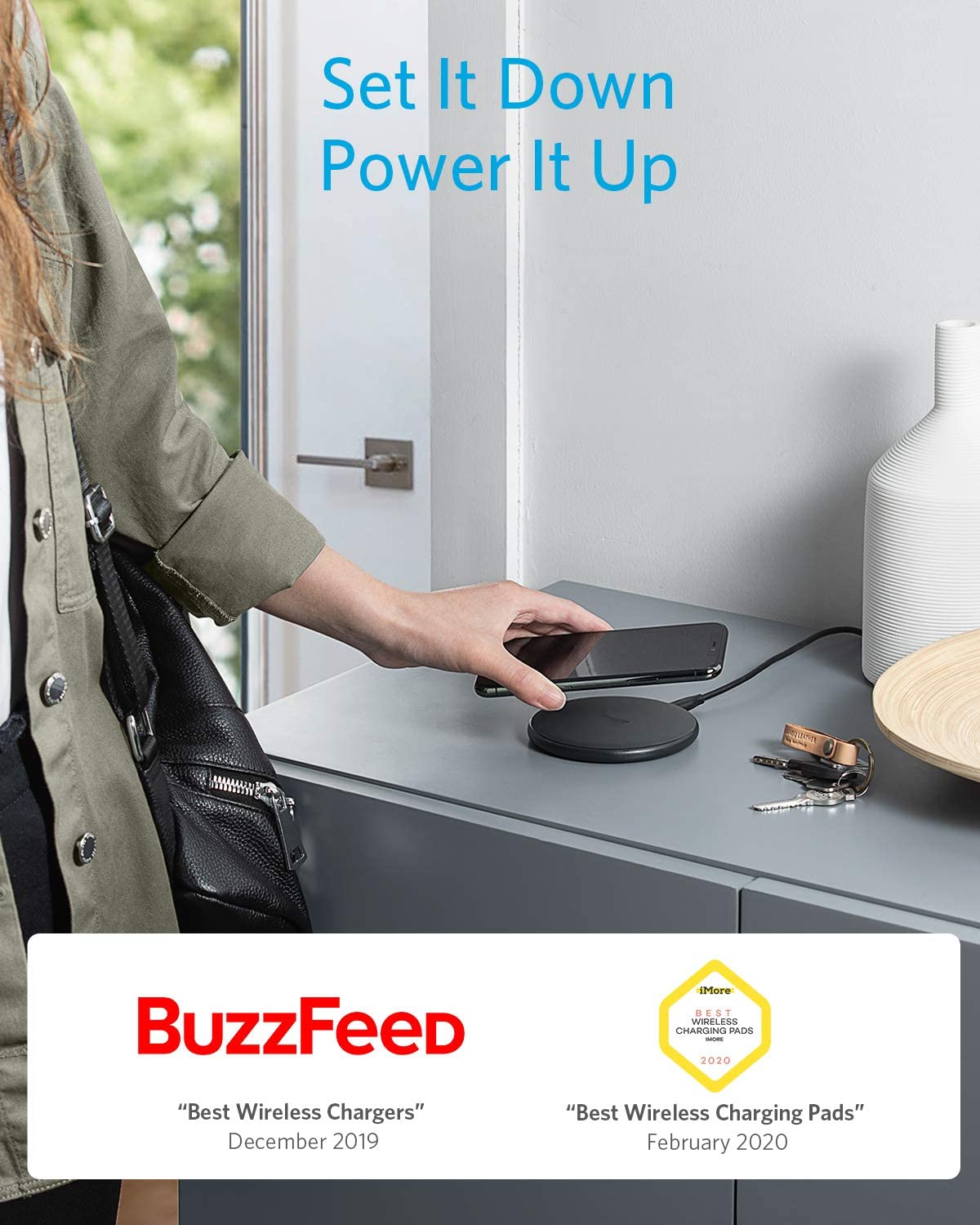 Anker <b>313</b> Wireless Charger (Pad) by Anker