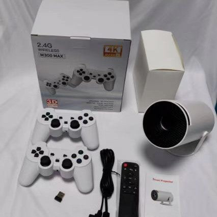 M300MAX Portable Home Projection Game Machine - 720P HD Resolution With 160 ANSI Brightness For Immersive Gaming by Tech-Home Store