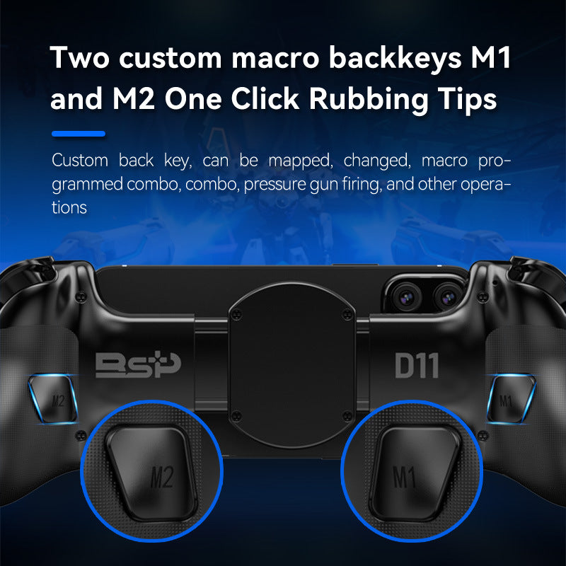 D11 Mobile Game Wireless Bluetooth Stretch Handle - Cross Platform Controller Grip For Switch Android iPhone PC by Tech-Home Store