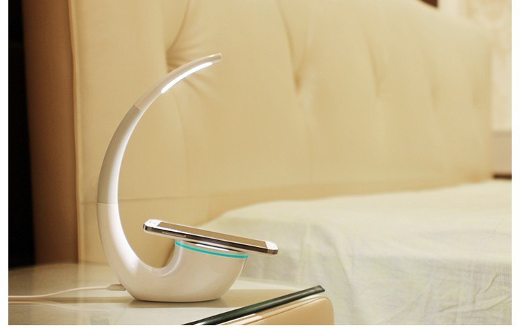High-technology Wireless Charger Phantom Table Lamp Wireless Life Eyecare Phone Power Charger by Tech-Home Store