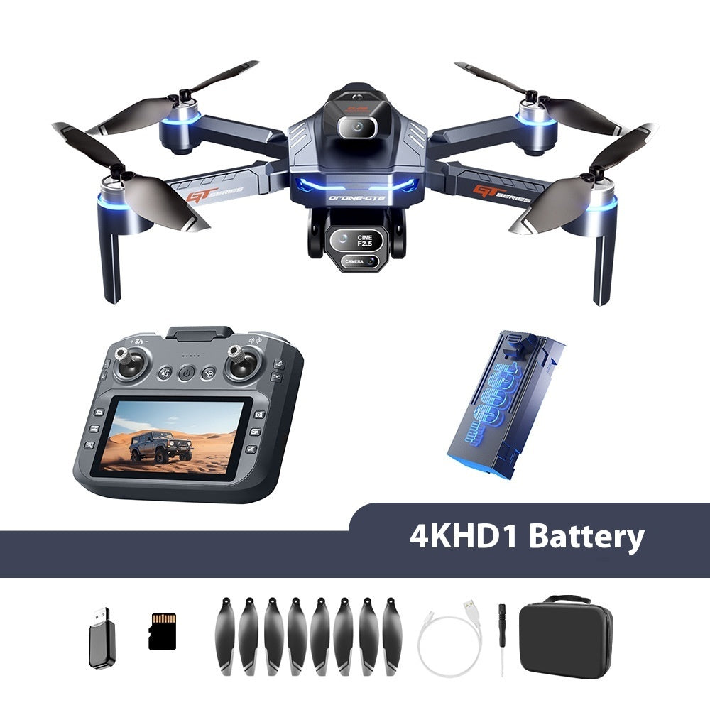 GT8 Screen UAV HD Aerial Photography Quadcopter - Real-Time 4.3-Inch HD FPV Display for Easy Flying by Tech-Home Store