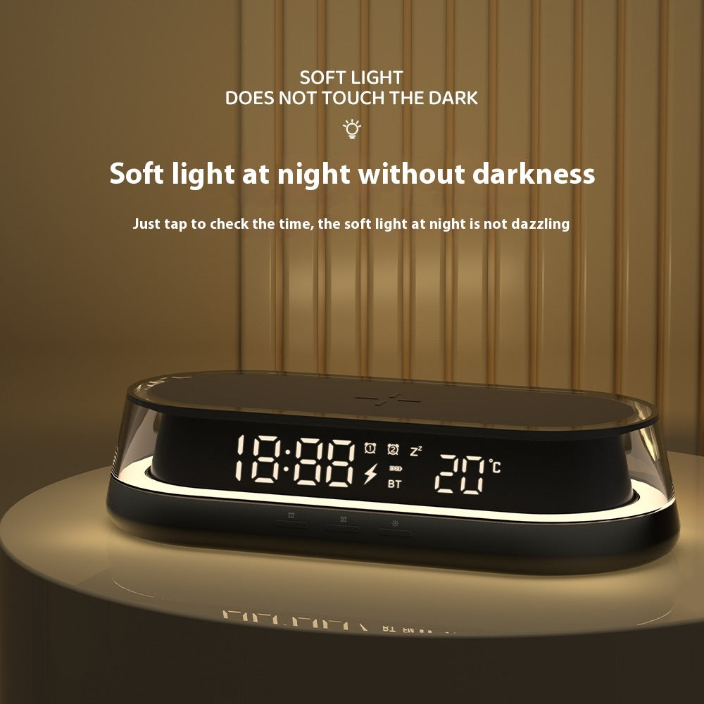 Smart Wireless Phone Charger Small Night Lamp Bedside Table Lamp by Tech-Home Store