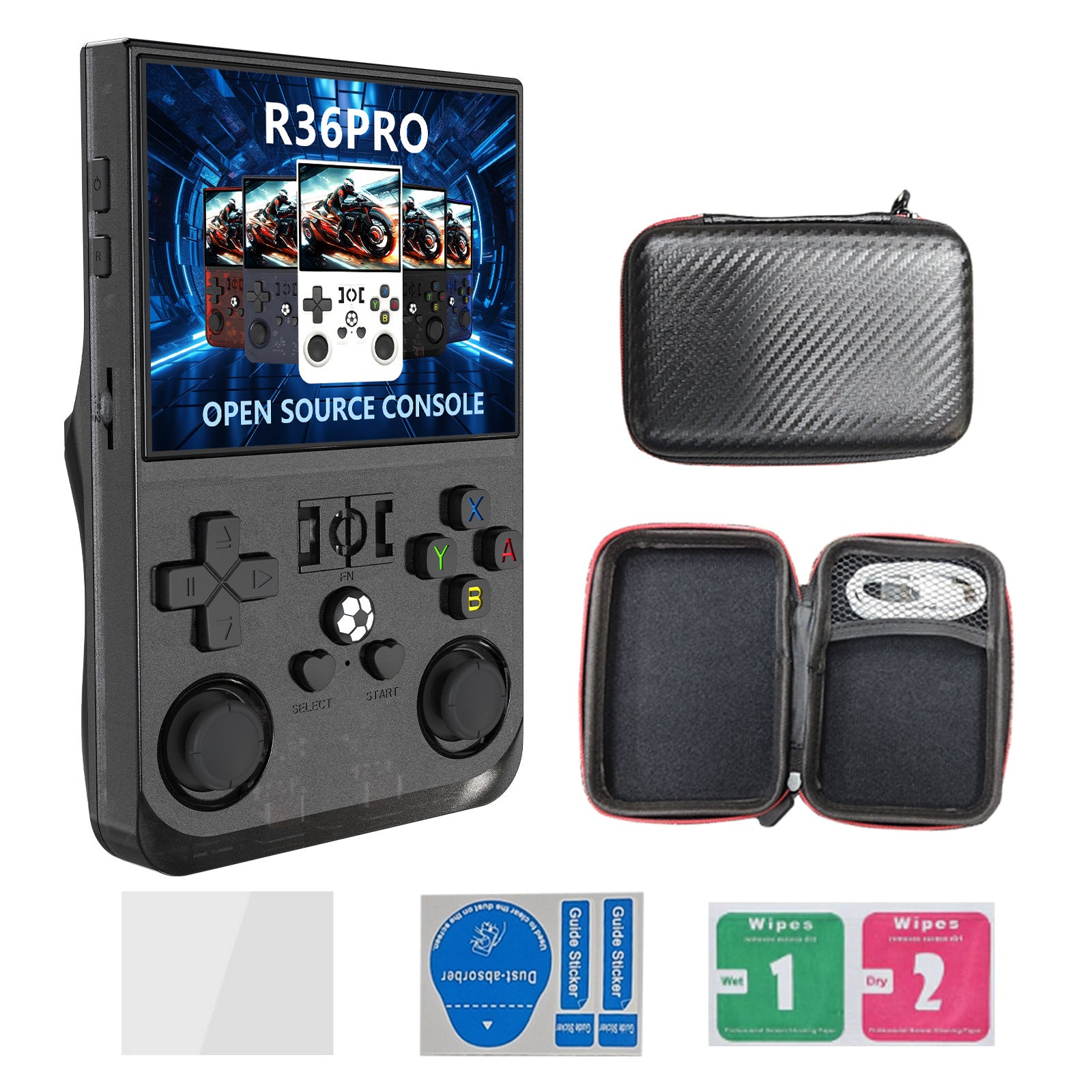R36 Pro Large Screen HD Portable Retro Game by Tech-Home Store