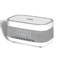 Intelligent Multifunctional Alarm Clock Bluetooth Speaker Wireless Charger Fast Charge Clock Atmosphere Night Light Home Decor by Anker