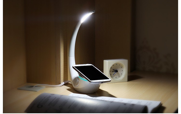 High-technology Wireless Charger Phantom Table Lamp Wireless Life Eyecare Phone Power Charger by Tech-Home Store
