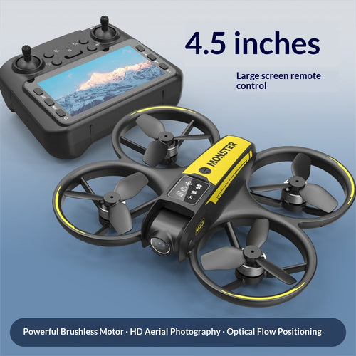AeroTech M23 Brushless FPV Drone With Screen HD Aerial Photography Compact Quadcopter - 180 Degree HD Camera by Tech-Home Store