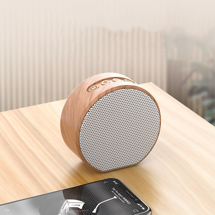 Wood grain bluetooth speaker by Tech-Home Store