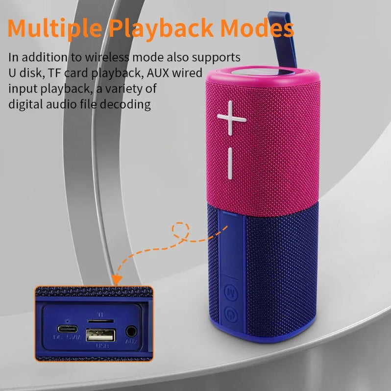Cyboris S18 2 In 1 Magnetic Split Bluetooth Speaker Waterproof - 360 Surround Sound Or Left Right Stereo by Tech-Home Store