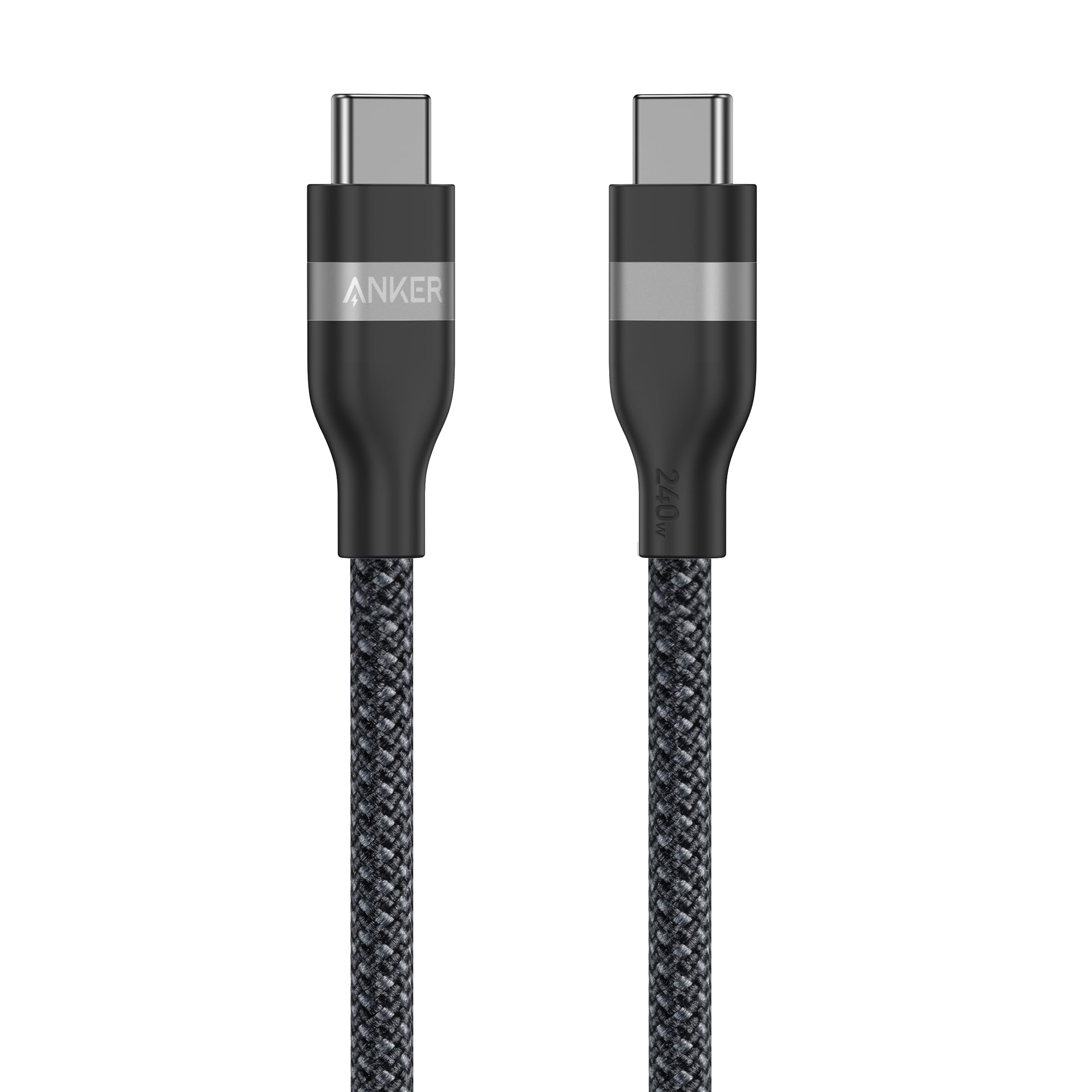Anker USB-C To USB-C Cable 240W Upcycled Braided - Ultra Fast Charging For Laptops And Phones by Anker
