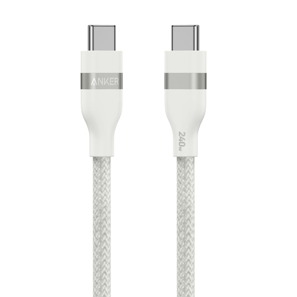 Anker USB-C To USB-C Cable 240W Upcycled Braided - Ultra Fast Charging For Laptops And Phones by Anker