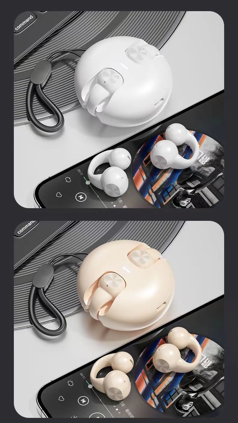 Bluetooth Headset Wireless Ultra-long Life Battery Non-in-ear Music Game Sports Noise-canceling by Tech-Home Store