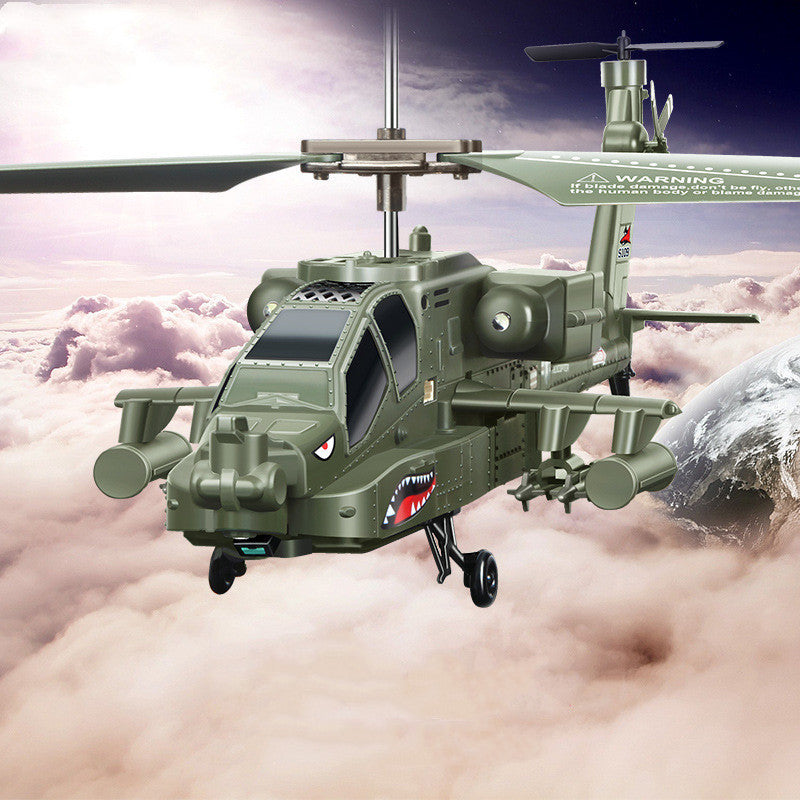 Fighter Apache RC Helicopter - Anti Fall Design For Stable Indoor Outdoor Flying by Tech-Home Store