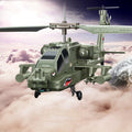 Fighter Apache RC Helicopter - Anti Fall Design For Stable Indoor Outdoor Flying by Tech-Home Store