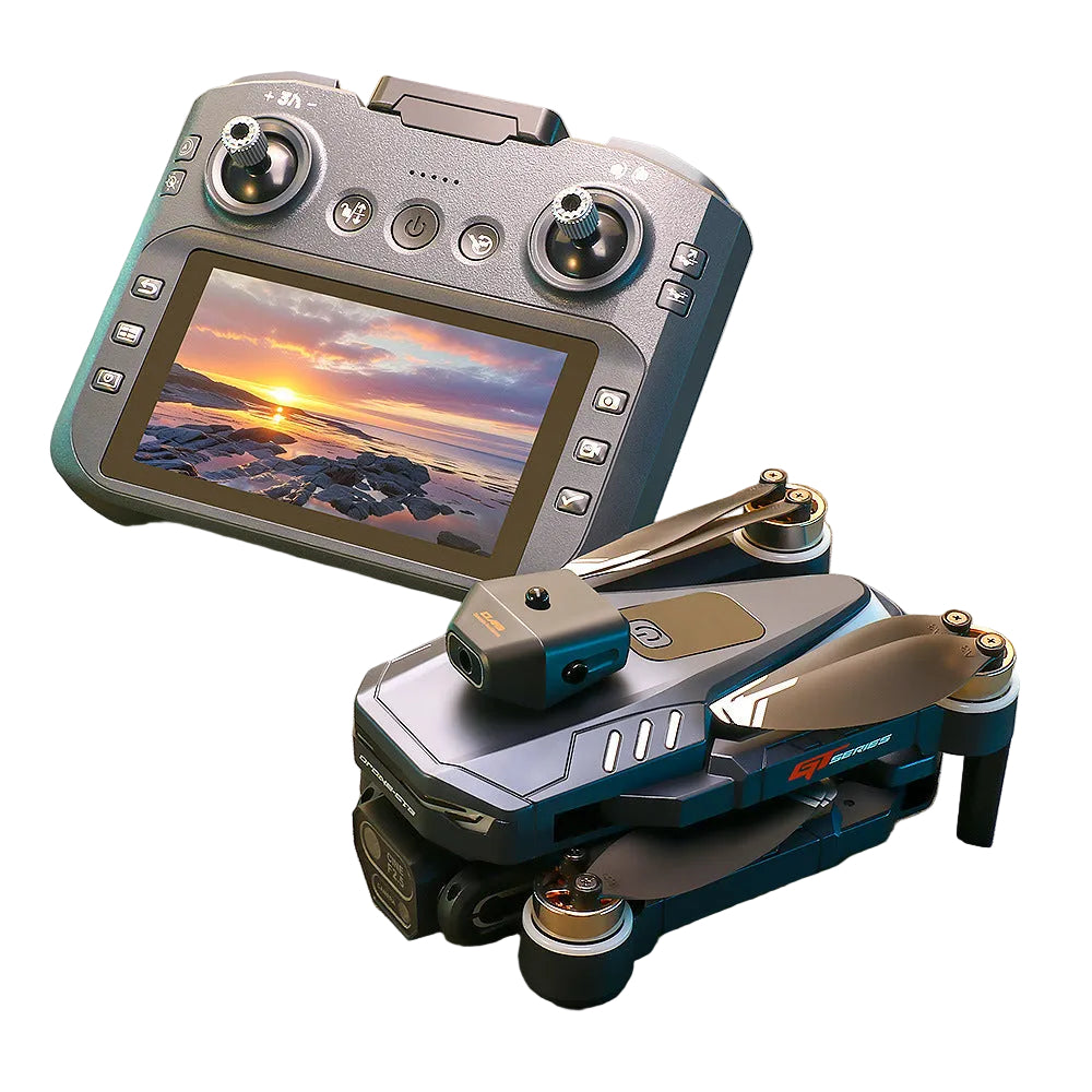 GT8 Screen UAV HD Aerial Photography Quadcopter - Real-Time 4.3-Inch HD FPV Display for Easy Flying by Tech-Home Store