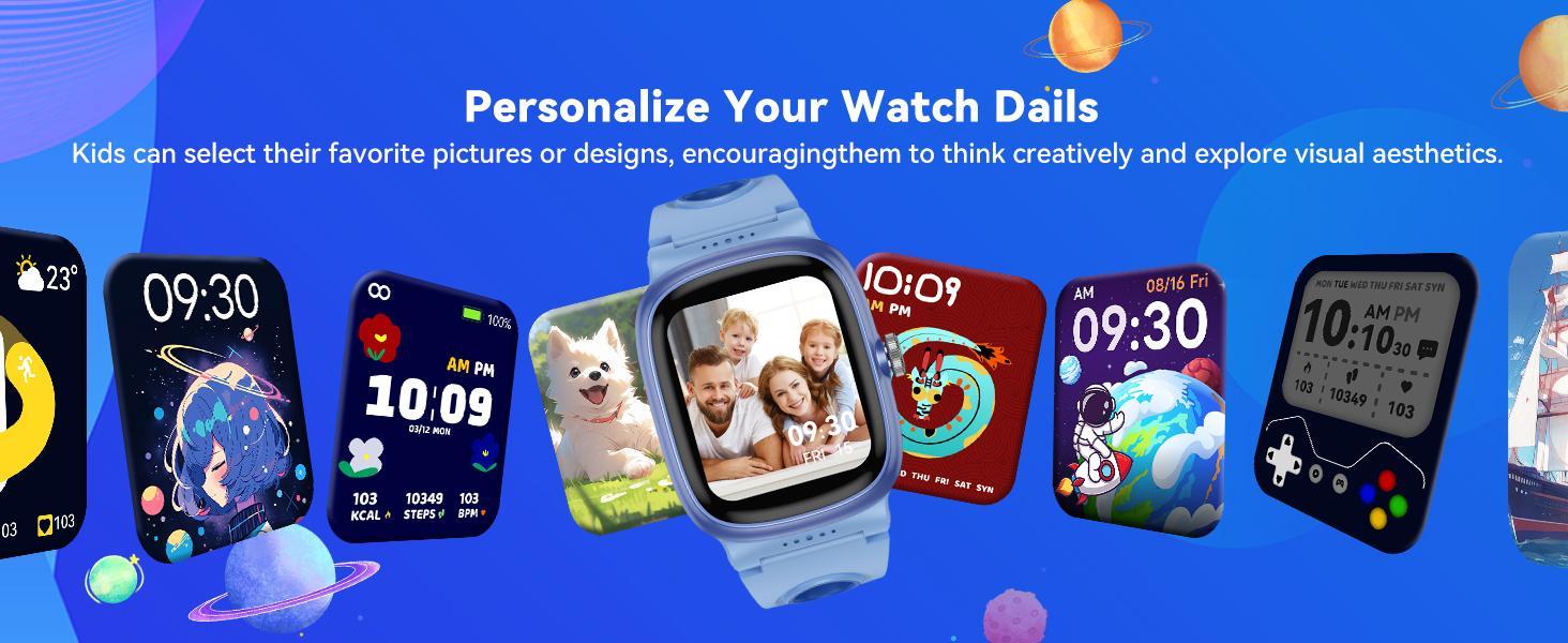 K1 Children's Smart Watch - All-Day Fitness Tracking With 21 Day Battery Life And IP68 Waterproof For Kids by Tech-Home Store