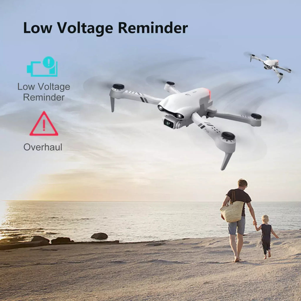 F10 Foldable Drone With Camera For Adults,1080P HD FPV Live Video RC Quadcopter by Tech-Home Store