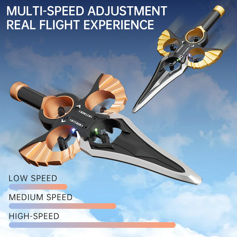 Flying Sword - Gold - Single Electric by Tech-Home Store