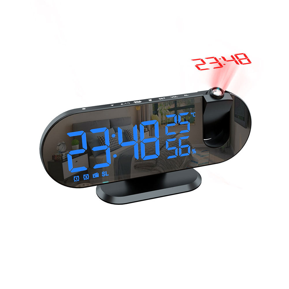 Multifunctional RGB Radio Projection Clock Creative by Tech-Home Store