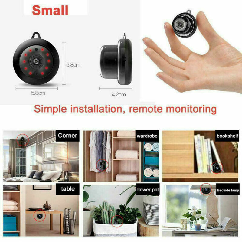 CCTV Camera WiFi 1080P Wireless IR Indoor Outdoor Security Night Vision Home CAM by Tech-Home Store