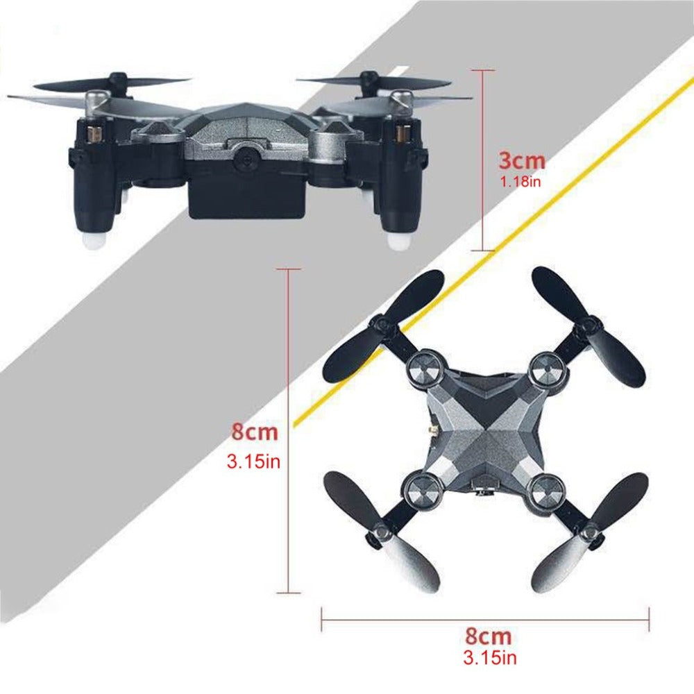 Mini Luggage Drone Folding Suitcase Ket Quadcopter by Tech-Home Store