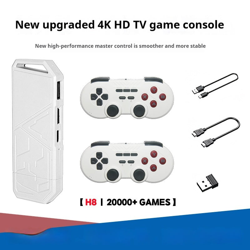 H8 Home TV Game Console - Dual Wireless Controllers For Couch Co-Op HDMI Gaming Experience by Tech-Home Store