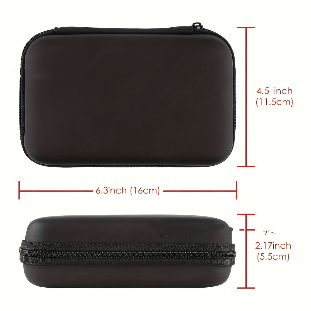 RetroGuard Mini PSP Storage Bag - Durable PU Exterior Case With Carry Handle For Portable Gaming by Tech-Home Store