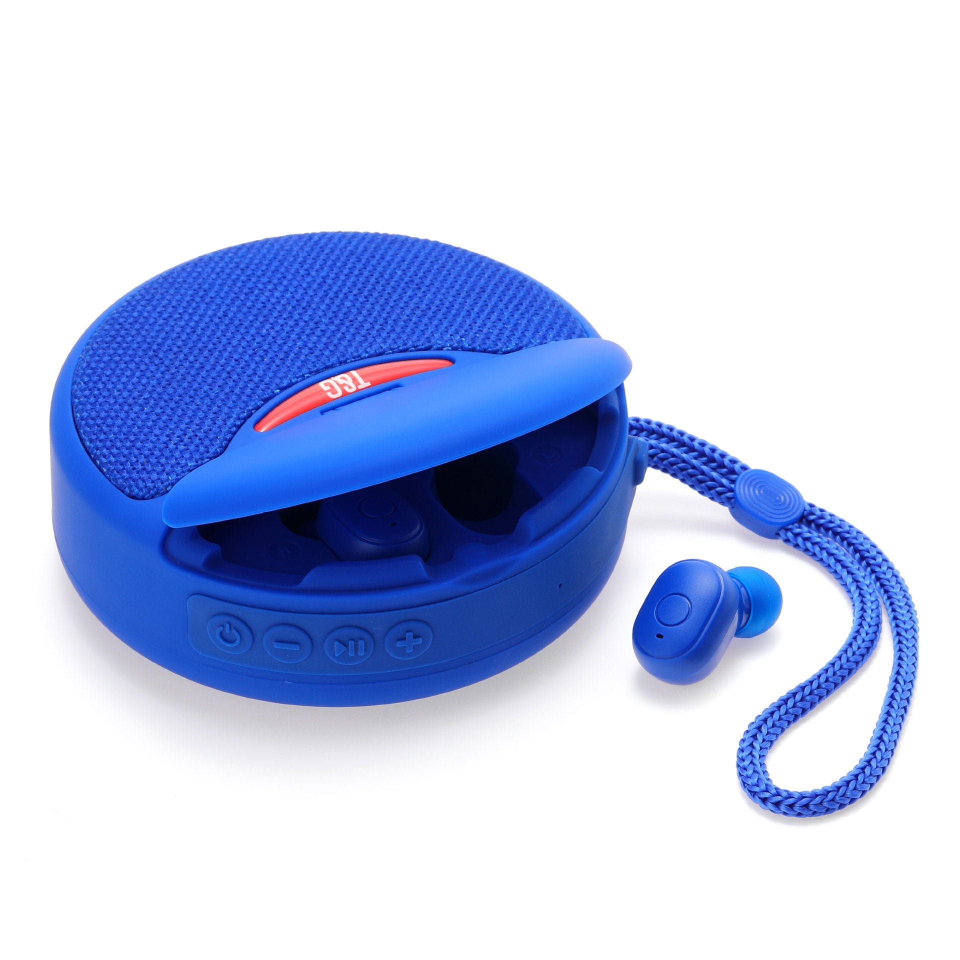 Outdoor Portable Headset Bluetooth Speaker Integrated Wireless 3D Stereo Subwoofer Music Speaker Support TF Card FM Radio by Tech-Home Store